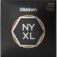 Струни для електрогітари 6 шт D'Addario NYXL1046BT Nickel Wound Balanced Tension Regular Light Electric Guitar Strings 10/46 Струни для електрогітари 6 шт D'Addario NYXL1046BT Nickel Wound Balanced Tension Regular Light Electric Guitar Strings 10/46