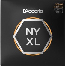 Струни для електрогітари 6 шт D'Addario NYXL1046BT Nickel Wound Balanced Tension Regular Light Electric Guitar Strings 10/46