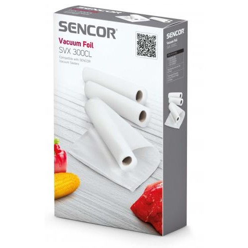 Змінна плівка до вакуумного пакувальника Sencor SVX 300 CL (6429673) Змінна плівка до вакуумного пакувальника Sencor SVX 300 CL (6429673)