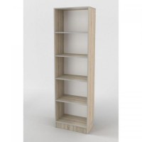 Стелаж Тиса Мебель ШС-600 Дуб сонома 205x35x60 см Стелаж Тиса Мебель ШС-600 Дуб сонома 205x35x60 см
