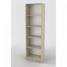 Стелаж Тиса Мебель ШС-600 Дуб сонома 205x35x60 см