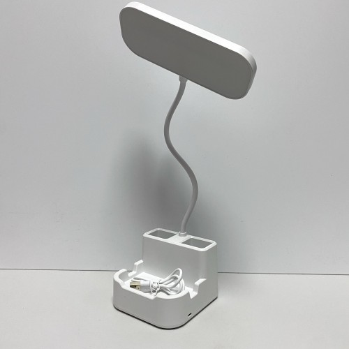 Настільна лампа з органайзером та підставкою для телефону LED Table Lamp Bailong QP-2209-A/6864