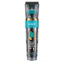 Машинка для стрижки волосся VGR V-695 LED-дисплей акумуляторна 10W Grey Машинка для стрижки волосся VGR V-695 LED-дисплей акумуляторна 10W Grey