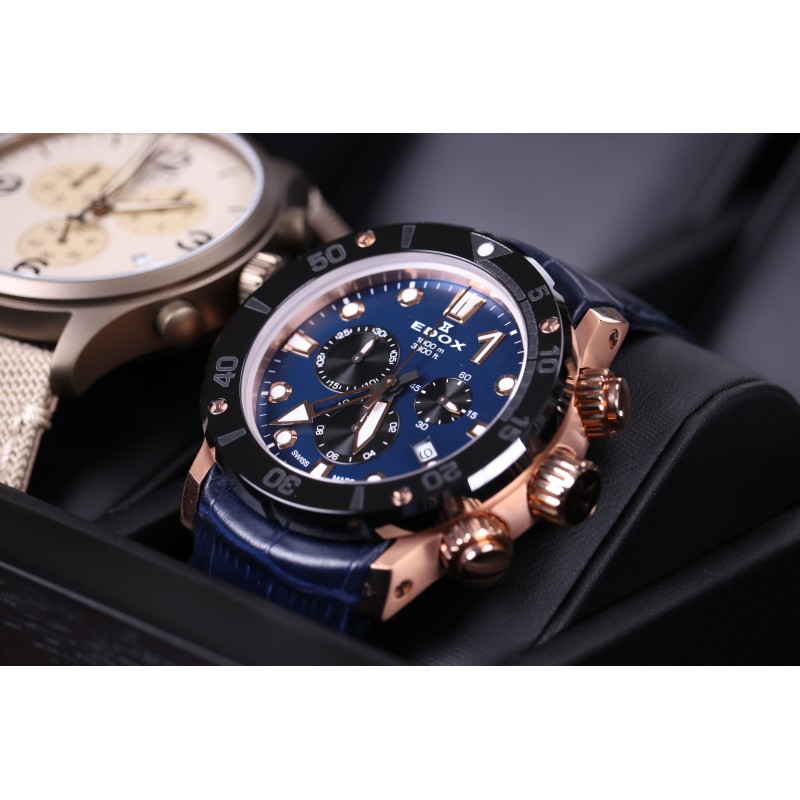 Годинник Edox CO-1 Chronograph 10242 TINR BUIRN