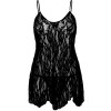 Пеньюар Leg Avenue Rose Lace Flair Chemise Black One Size в інтернет супермаркеті PbayMarket!