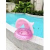 Надувний човен-круг Urbankit Русалка 73х64х38 см Рожевий (UD5164)