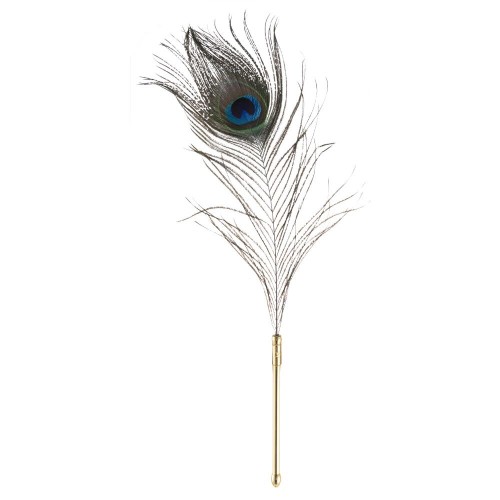 Лоскітка LOCKINK SEVANDA Natural Peacock Flirting Feather Tickler, перо павича