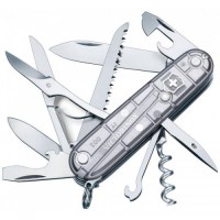 Складаний ніж Victorinox Huntsman 91 мм 15 функцій Сріблястий напівпрозорий в блістері (1.3713.T7B1) Складаний ніж Victorinox Huntsman 91 мм 15 функцій Сріблястий напівпрозорий в блістері (1.3713.T7B1)