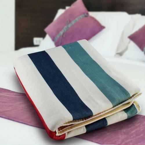 Електропростирадло-покривало Warm Too Stripes 150х180 см Різнокольоровий CPK 7420 Електропростирадло-покривало Warm Too Stripes 150х180 см Різнокольоровий CPK 7420