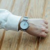 Наручний годинник жіночий Geneva Steel Silver Сріблястий (800)