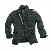 Куртка Surplus Regiment M 65 Jacket Black Camo XXL Камуфляж (20-2501-42-XXL)