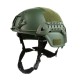 Кевларовий балістичний шолом MICH 2000 NIJ IIIA Універсальний Оливковий