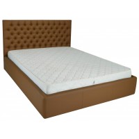 Ліжко Двоспальне Richman Кембридж VIP 180 х 200 см Флай 2213 A1 З додатковою металевою цільнозварною рамою