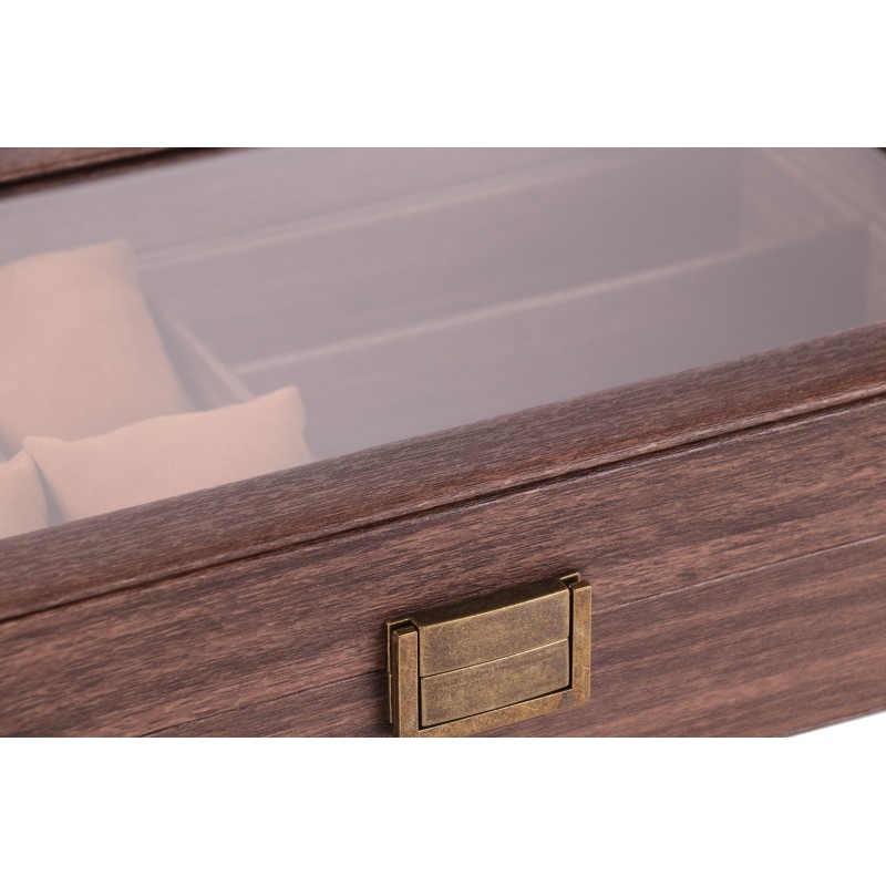 Шкатулка для зберігання годинників та окуляр Craft 6WPU.3SGL.ANTQ Коричневий