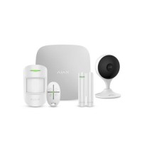 Комплект бездротової сигналізації Ajax StarterKit white + IP-відеокамера 2 Мп IMOU Cue 2 (IPC-C22EP-A) з Wi-Fi Комплект бездротової сигналізації Ajax StarterKit white + IP-відеокамера 2 Мп IMOU Cue 2 (IPC-C22EP-A) з Wi-Fi