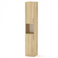 Шафа книжкова Компаніт КШ-10 35х37х195 см Дуб сонома