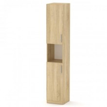 Шафа книжкова Компаніт КШ-10 35х37х195 см Дуб сонома