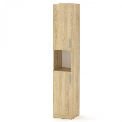 Шафа книжкова Компаніт КШ-10 35х37х195 см Дуб сонома Шафа книжкова Компаніт КШ-10 35х37х195 см Дуб сонома