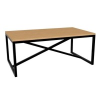 Кавовий журнальний столик у стилі Loft NS-543 430x1200x600 мм Черный Кавовий журнальний столик у стилі Loft NS-543 430x1200x600 мм Черный