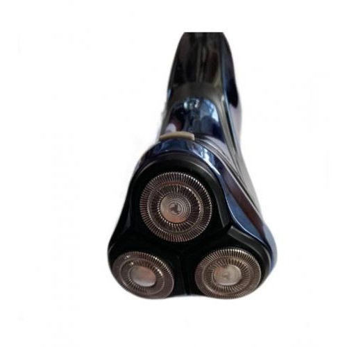 Електробритва бездротова чоловіча No Brand Lingke FS9188 Black-Blue (17473-hbr) Електробритва бездротова чоловіча No Brand Lingke FS9188 Black-Blue (17473-hbr)