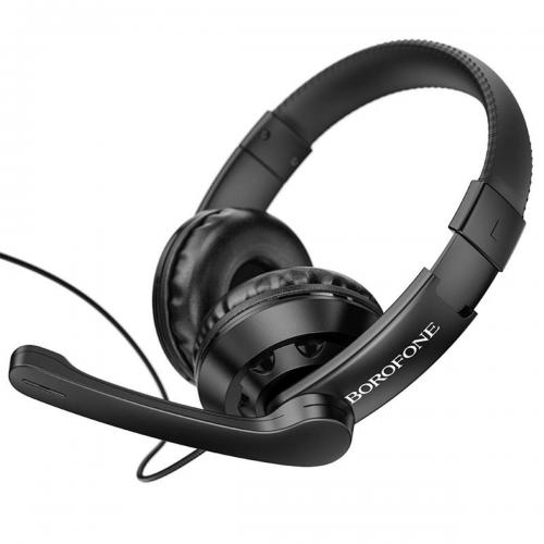 Навушники Borofone BO102 Amusement gaming 1,2 м Black