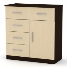 Комод Компаніт 1-3-1 Венге комбі (80х39х85 см)