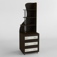 Комод із надбудовою Тиса Мебель К-163р Венге Дуб молочний 183x47x60 см Комод із надбудовою Тиса Мебель К-163р Венге Дуб молочний 183x47x60 см