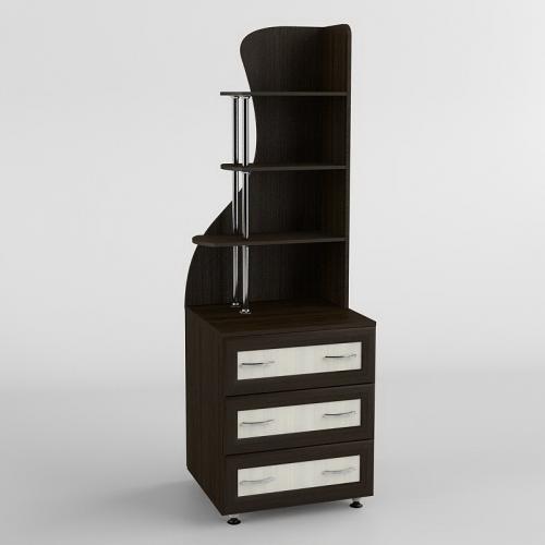 Комод із надбудовою Тиса Мебель К-163р Венге Дуб молочний 183x47x60 см Комод із надбудовою Тиса Мебель К-163р Венге Дуб молочний 183x47x60 см