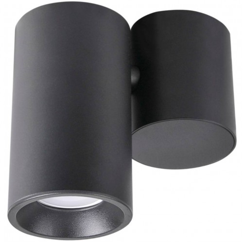 Точковий світильник Polux Hobro 14.5x7x14 см Чорний (Pol315403)