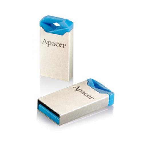 Флеш-накопичувач USB 64GB Apacer AH111 Silver/Blue (AP64GAH111U-1) в інтернет супермаркеті PbayMarket!