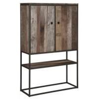 Шафа для зберігання в стилі Loft NS-2247 1430x900x350 мм Черный Шафа для зберігання в стилі Loft NS-2247 1430x900x350 мм Черный