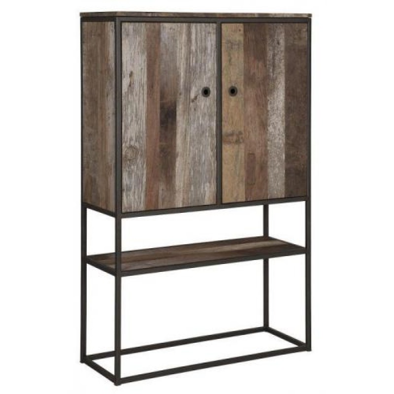 Шафа для зберігання в стилі Loft NS-2247 1430x900x350 мм Черный