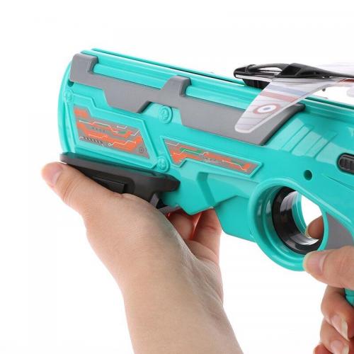 Ігровий набір Air Battle пістолет-катапульта з 4 літаками Blue (3_01203)