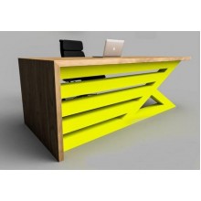 Офісний стіл у стилі Loft NS-1297 780x1300x600 мм Желтый