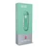 Ніж-брелок Victorinox Classic SD 58 мм, 5 функцій, Зелений (0.6221.221G)
