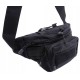 Тактична поясна сумка Edibazzar 17x12 см Чорний (1870554086)