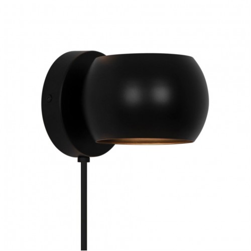 Бра Nordlux Belir 15.6x11 см Чорний (Nor2312201003) Бра Nordlux Belir 15.6x11 см Чорний (Nor2312201003)