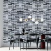 Самоклеюча декоративна 3D панель під катеринославську цеглу 3D Loft 700x770x3 мм Сірий (342-3)