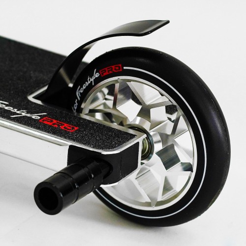 Самокат трюковий Best Scooter Freestyle Pro HIC-система пеги алюмінієвий диск та дека колеса PU White (115639) Самокат трюковий Best Scooter Freestyle Pro HIC-система пеги алюмінієвий диск та дека колеса PU White (115639)