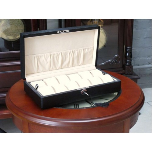 Скринька для зберігання Salvadore годинників Salvadore 12W-BX Чорний (Salvadore 12W-BX) Скринька для зберігання Salvadore годинників Salvadore 12W-BX Чорний (Salvadore 12W-BX)