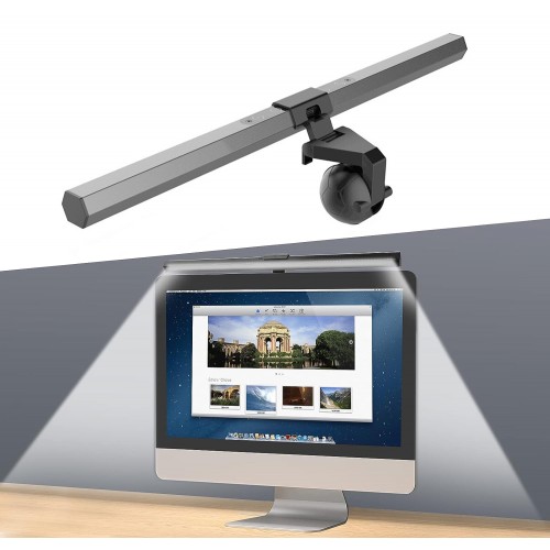 Лампа на монітор скринбар Inspire Ball 5W 3000-6000K USB Сірий (GU-2) Лампа на монітор скринбар Inspire Ball 5W 3000-6000K USB Сірий (GU-2)