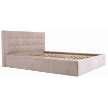 Ліжко двоспальне Richman Chester New Comfort 160 х 200 см Місті Mocco Мокко