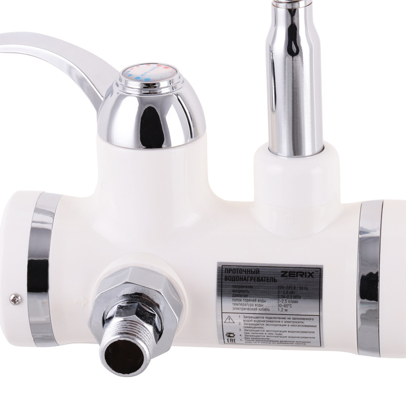 Водонагрівач проточний ZERIX ELW02-EFW (ZX2774)