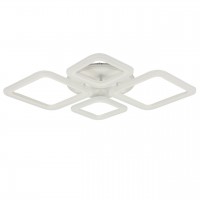 Стельова LED люстра Sunlight 5331/2+2 R білий