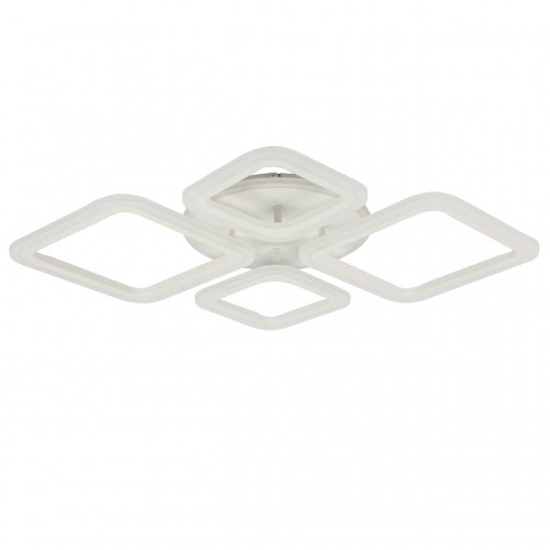 Стельова LED люстра Sunlight 5331/2+2 R білий