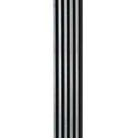 Декоративна стінова рейка Sticker Wall PS 2900x120x12 мм Біло-чорний (SW-00002133)