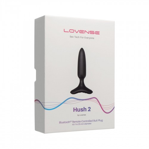 Анальна смарт-вібропробка Lovense Hush 2, розмір XS в інтернет супермаркеті PbayMarket!