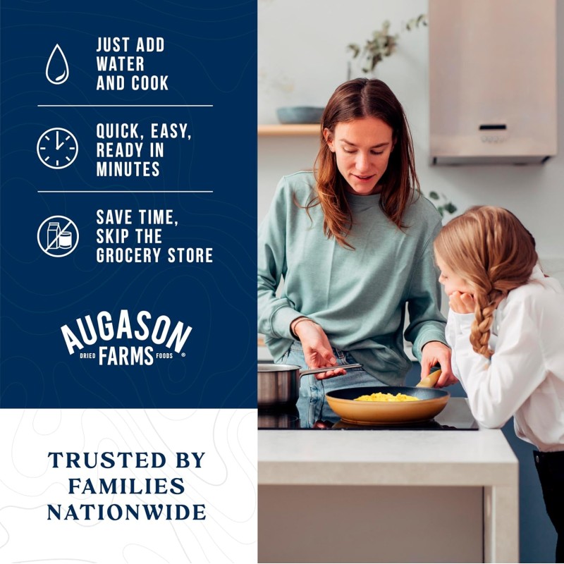 Аварійний раціон харчування на 30 днів із великим терміном придатності 30 років Augason farms, 200 порцій