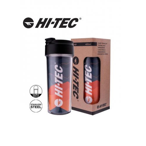 Термокружка Hi-Tec Whip 400 ml Orange-Mountains в інтернет супермаркеті PbayMarket!