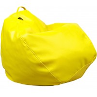 Крісло груша Tia-Sport 140x100 см Практик жовтий (sm-0053)